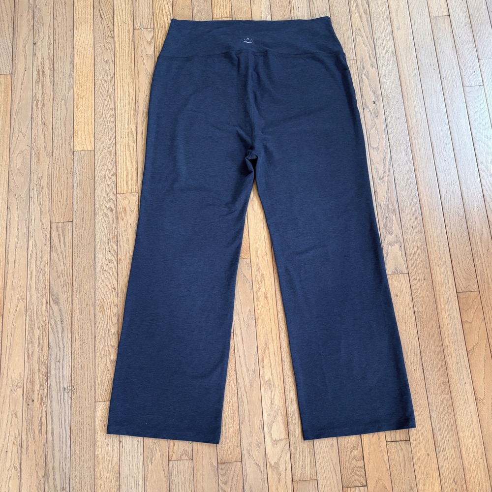 Beyond Yoga Spacedye Bootcut Leggings Pants Blue 4X High Waisted Activewear